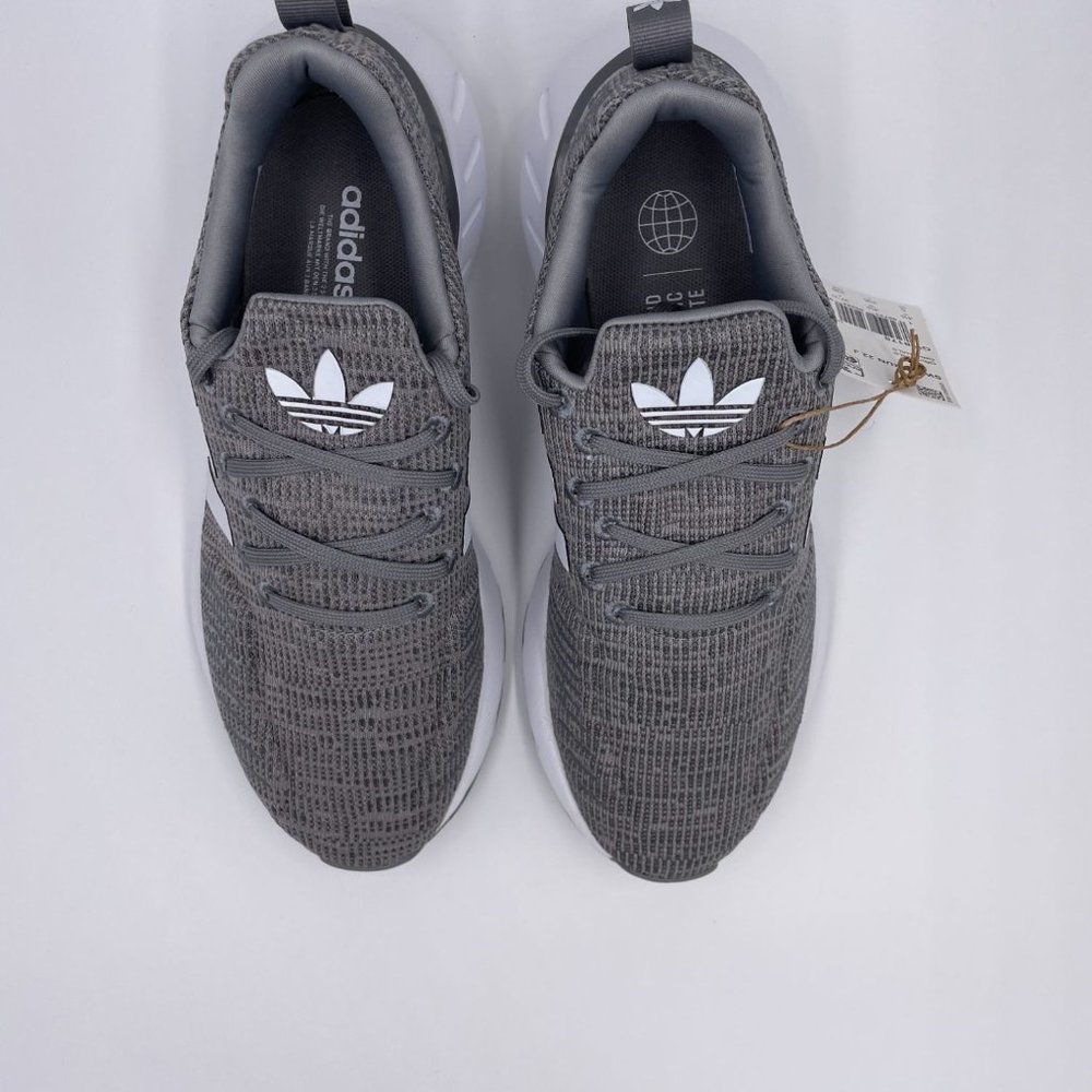 adidas Swift Run 22 Grey / White Womens Shoes - Picture 5 of 8